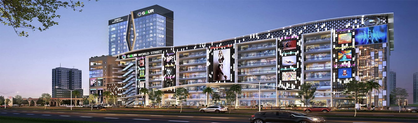 Gaur World Street Greater Noida West